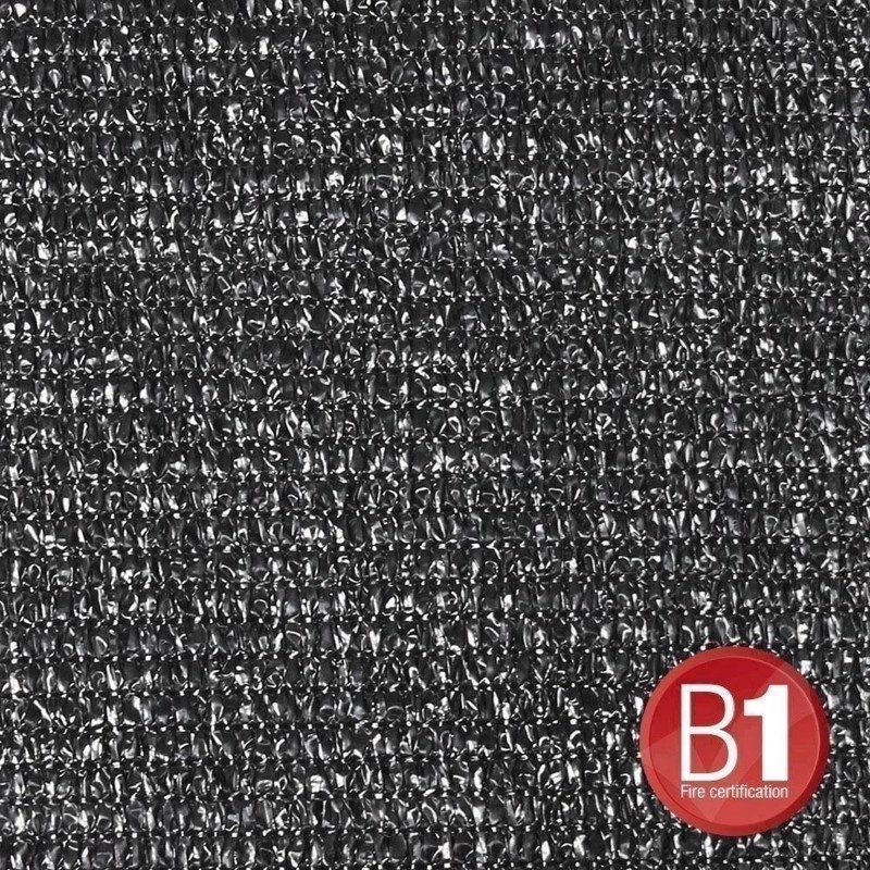 Adam Hall Gauze  Material 100 4x5m With Eyelets  Black 0155   45