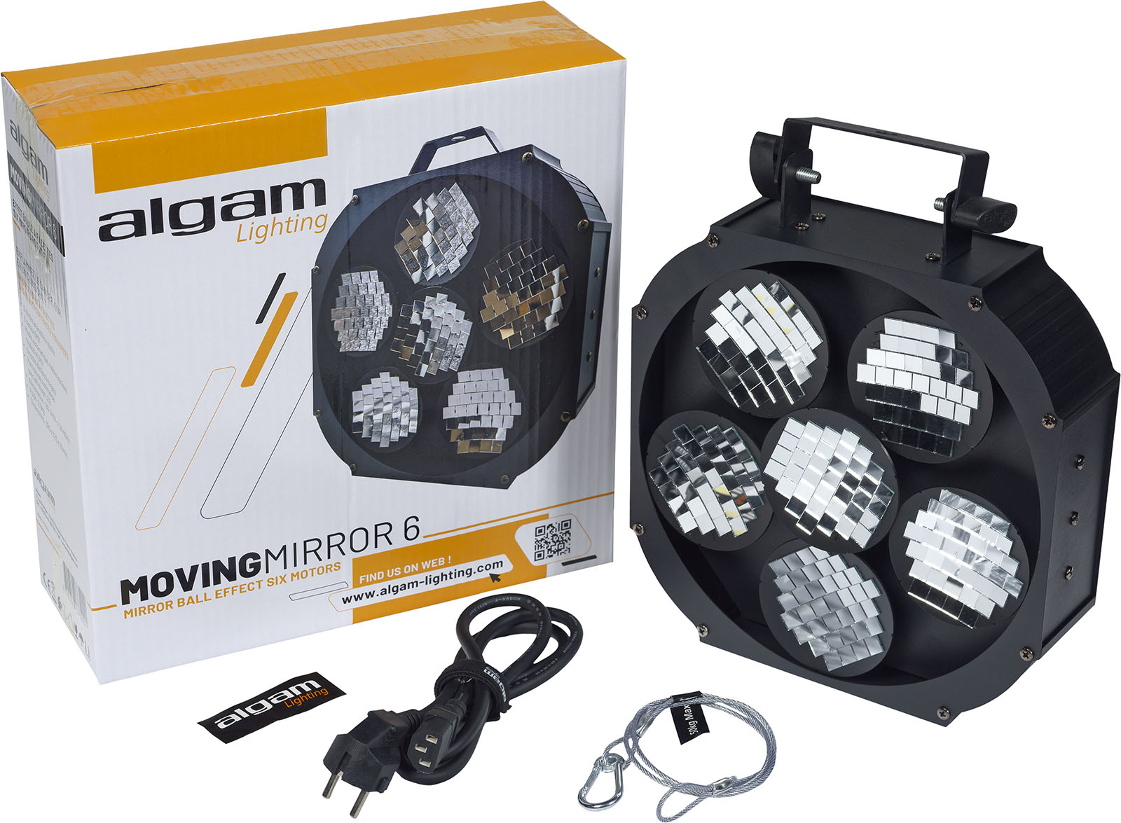 Algam Lighting Moving Mirror   Spejlkugle Lyseffekt