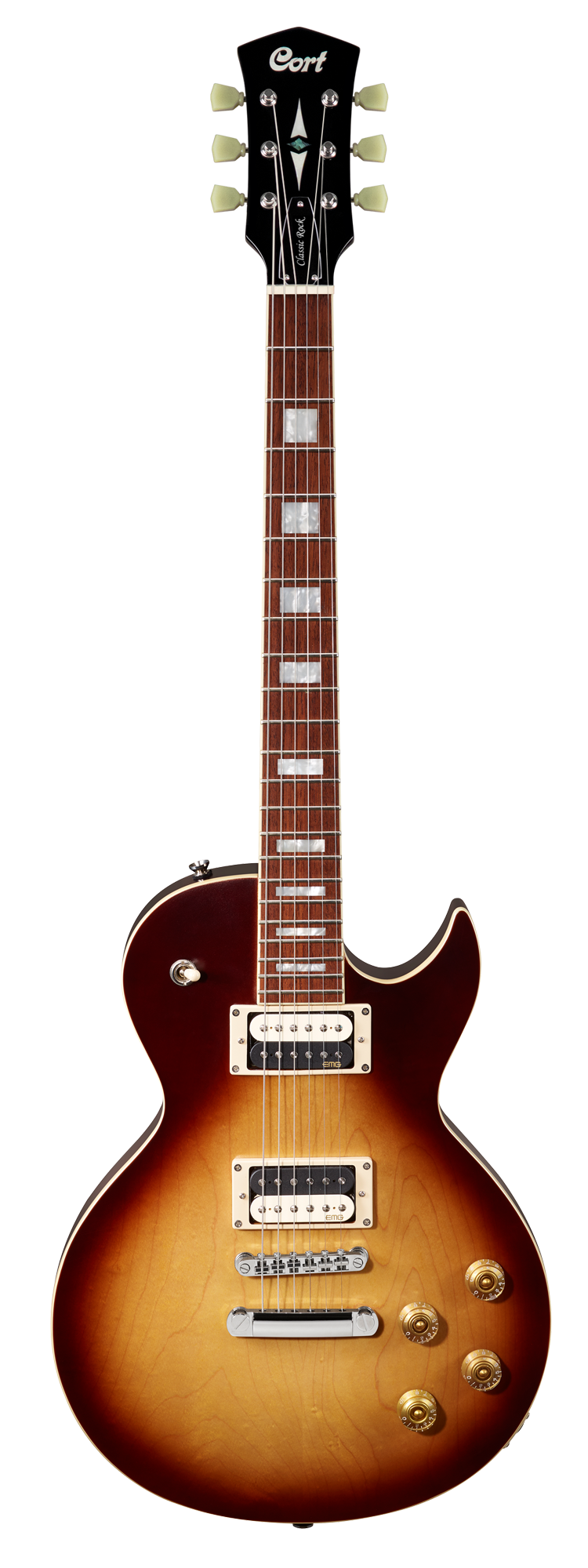 Cort Cr300 Avb Elguitar Aged Vintage Burst