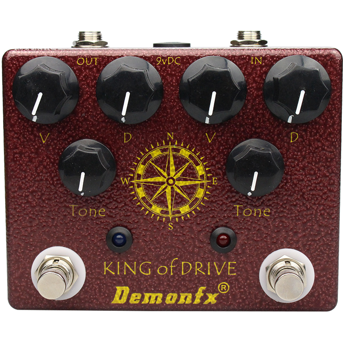 Demonfx King Of Drive Guitar-effekt-pedal