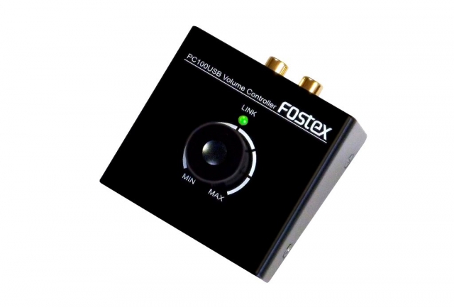 Fostex Pc100usb Volumekontrol Til Monitor Sort