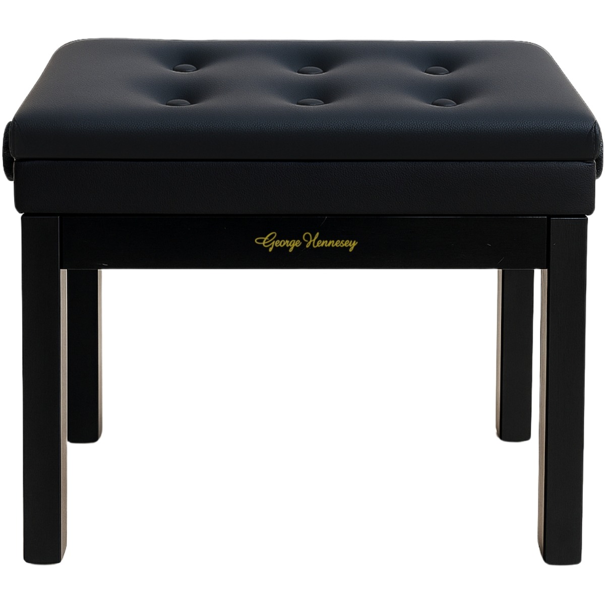 George Hennesey Harmony Bench Klaverbænk Sort