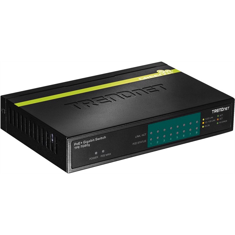Gigabit Power Over Ethernet Switch Tpe-tg80g