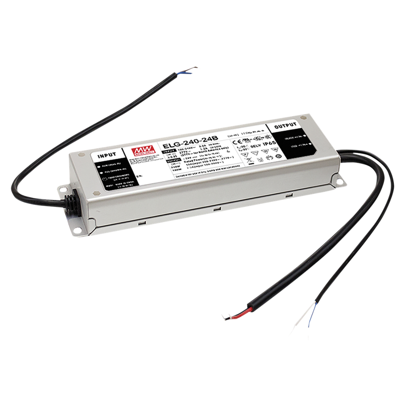 Led Strømforsyning 100   24   Dc Ip67 Meanwell Elg-100- -24da 3y