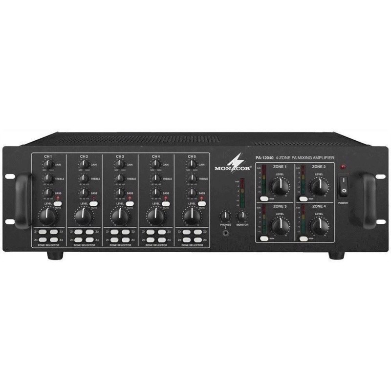 Pa-forstærker Pa-12040 Monacor