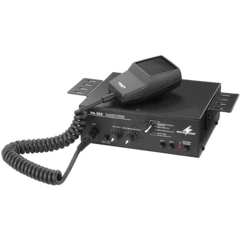 Pa-forstærker Pa-302 Monacor