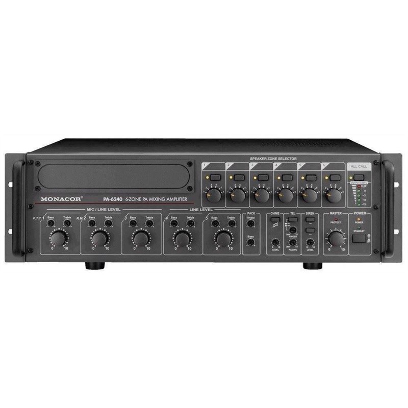 Pa-forstærker Pa-6240 Monacor