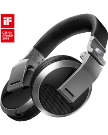 Pioneer Dj Høretelefoner   Sølv   Hdj-x5-