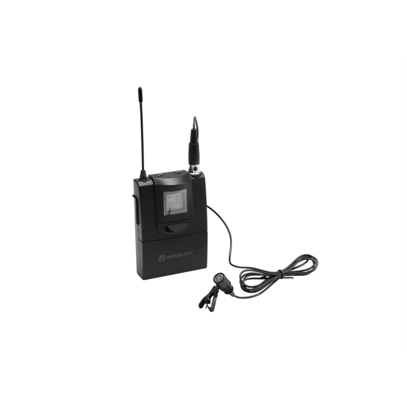 Relacart Et-60 Bodypack With Lavalier Microphone For Wam-402