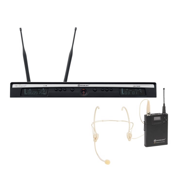 Relacart Set Ur-260d Bodypack With Hm-600s Headset