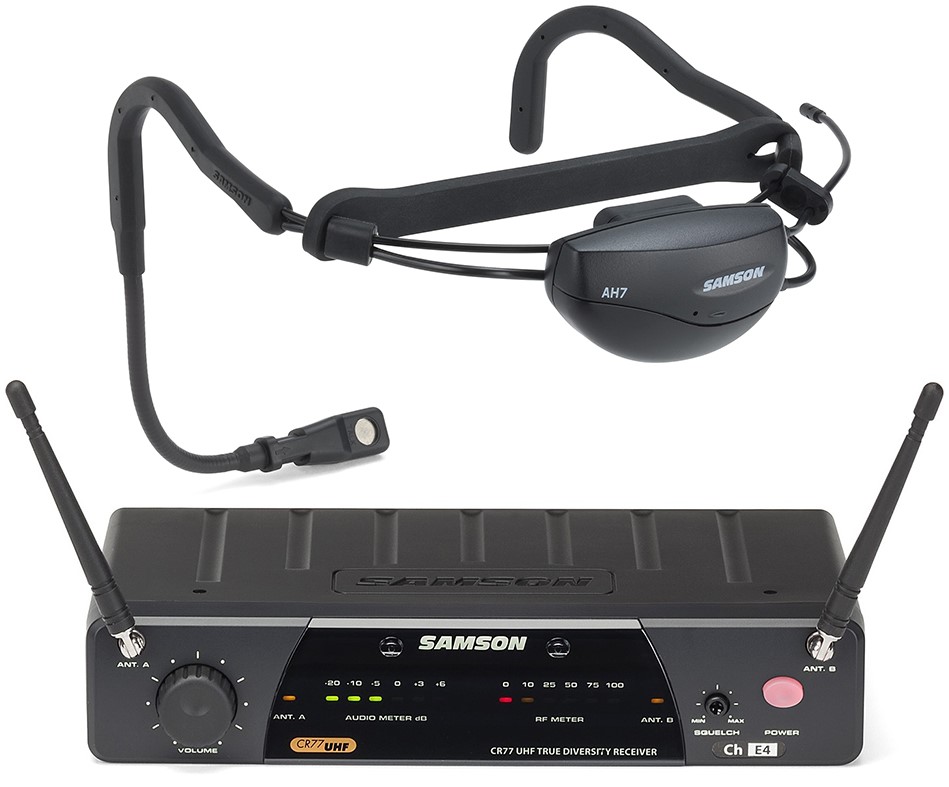 Samson Airline77 Fitness Trådløs Headset System E1: 863 125 Mhz