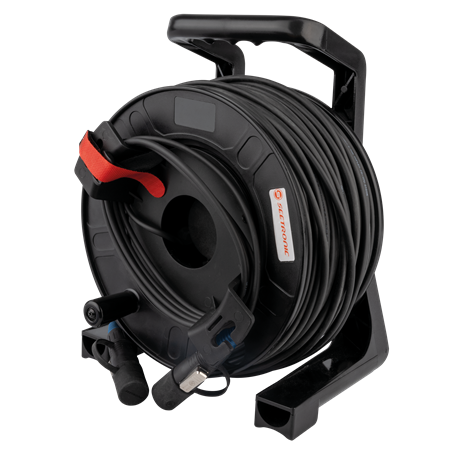 Seetronic Fiberoptiskkabel 100   På Kabelrulle