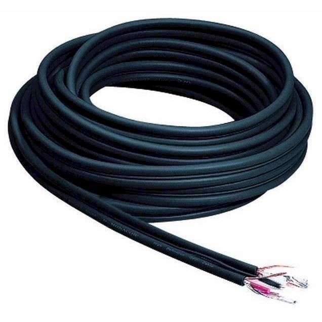 Signalkabel 50m Sort Ac-53 Sw Carpower