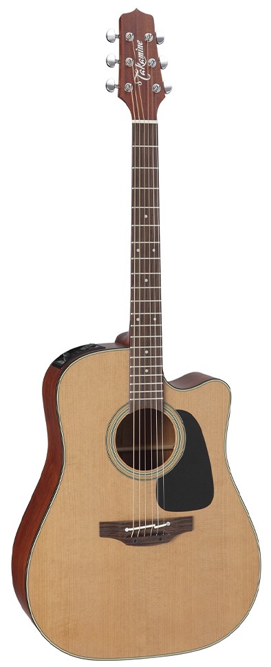 Takamine P1dc Western Guitar Med Pickup Og Cutaway Inkl  Hardcase Natur