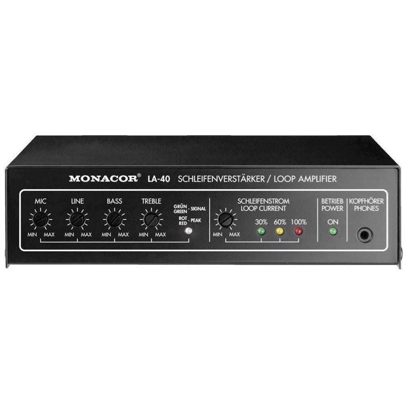 Teleslynge Forstærker La-40 Monacor